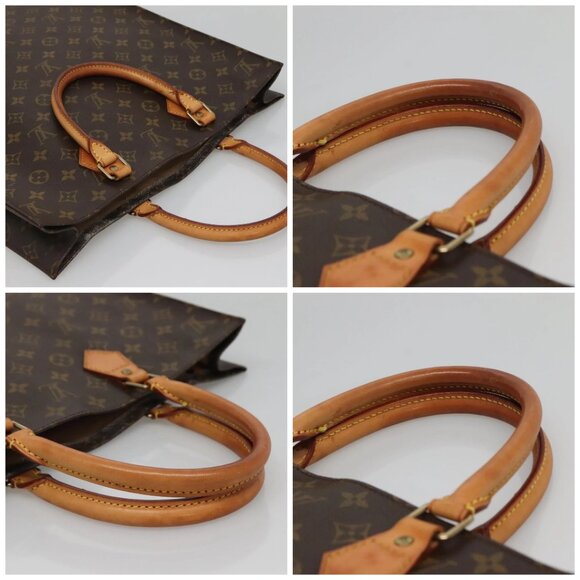 LOUIS VUITTON Monogram Sac Plat Hand Bag M51140 LV Auth 142230 - Picture 16 of 16